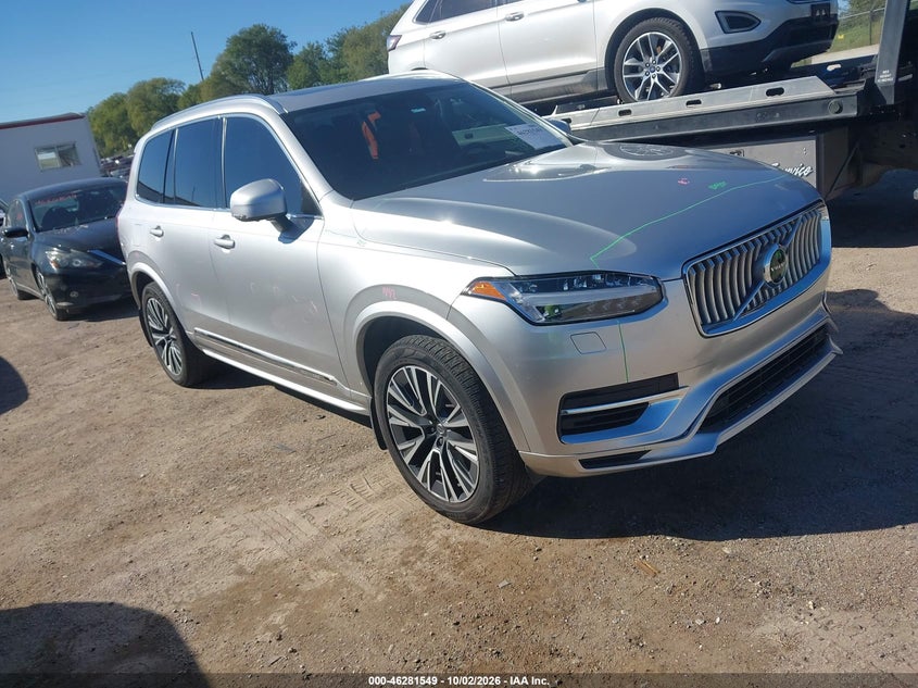 Vin: yv4h60czxn1853841, lot: 46781695, volvo xc90 recharge plug-in hybrid t8 inscription expression extended range 6p/t8 inscription expression extended range 7p 2022 img_1