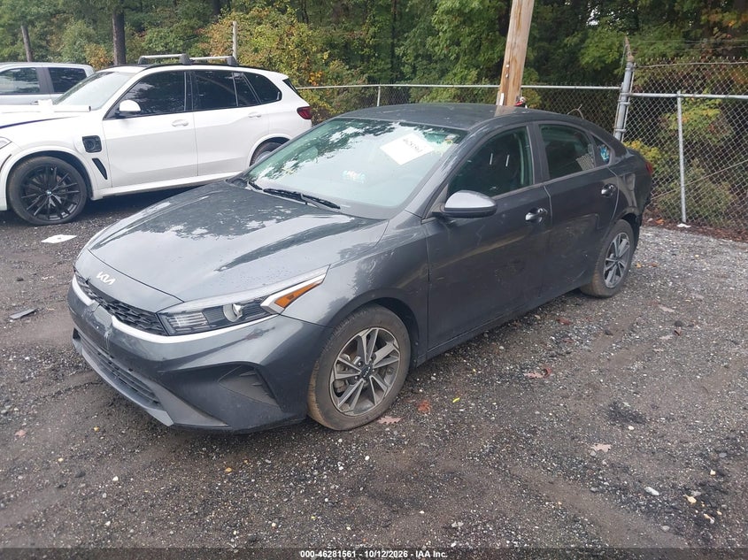 Vin: 3kpf24ad2re758259, lot: 46781707, kia forte lxs 20242