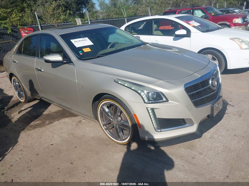 Vin: 1g6ax5sx1e0133108, lot: 46781748, cadillac cts luxury 20141