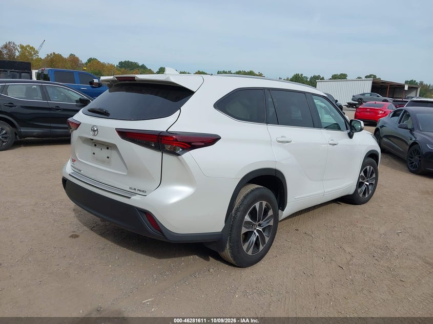Vin: 5tdkdrbh4s5560759, lot: 46781757, toyota highlander le/limited/platinum/xle/xse 20254