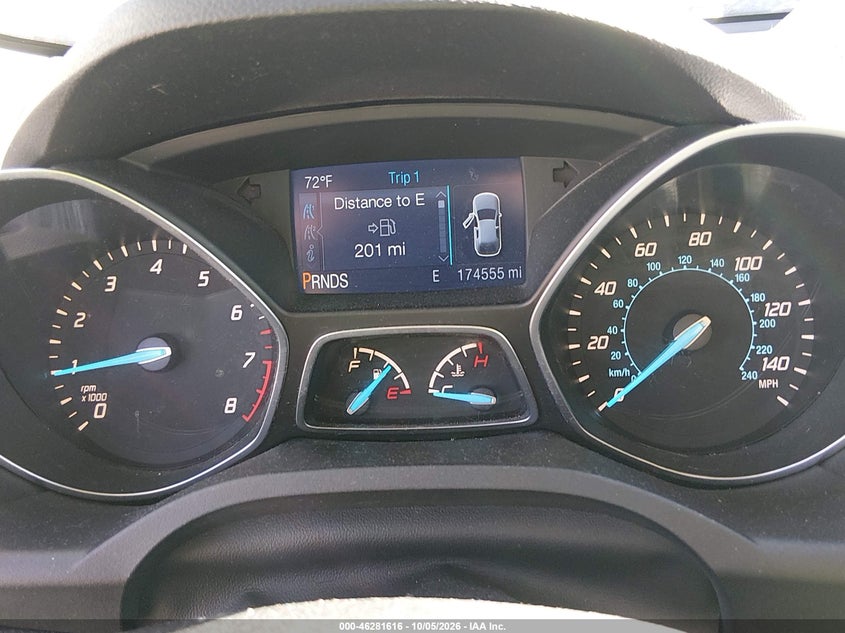 FORD ESCAPE 2015 VIN 1FMCU9GX4FUA82921