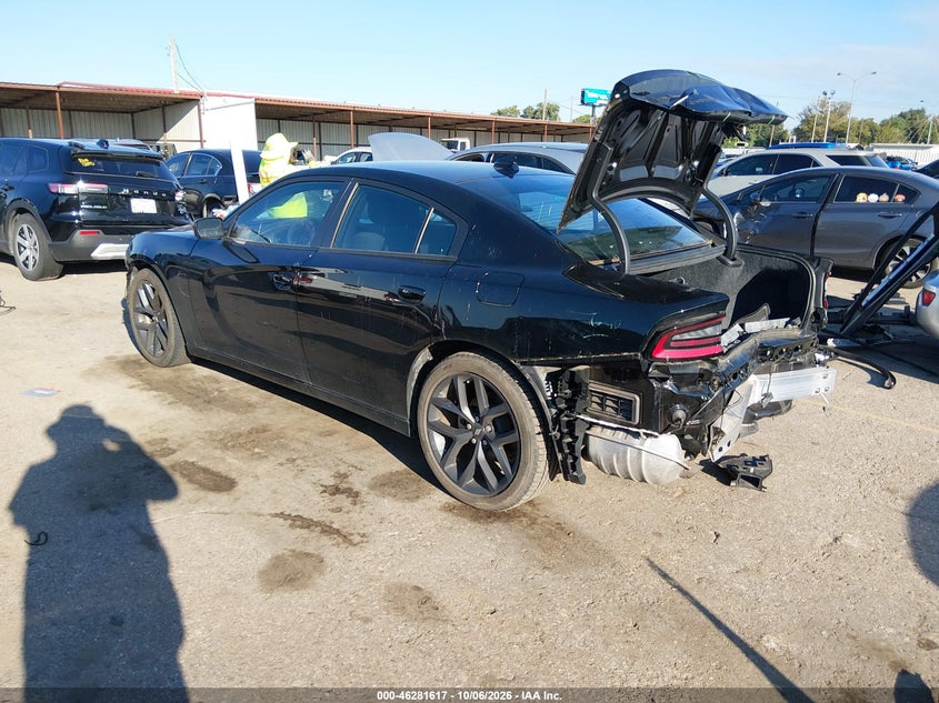 Vin: 2c3cdxbgxph534587, lot: 46781763, dodge charger sxt 20233