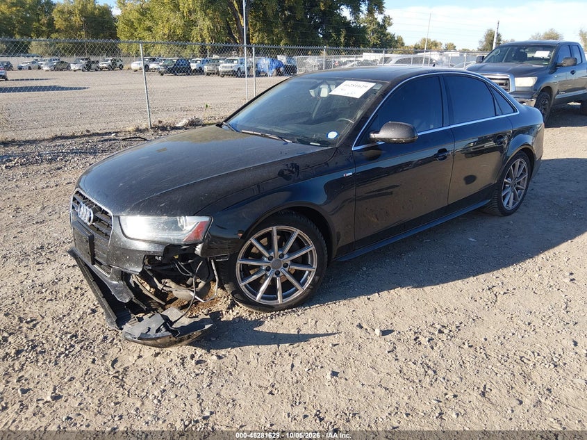 Vin: wauffafl3fn007663, lot: 46781775, audi a4 2.0t premium 20152