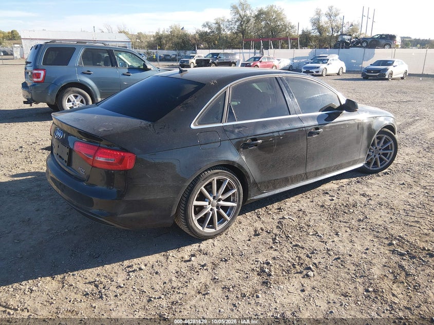 Vin: wauffafl3fn007663, lot: 46781775, audi a4 2.0t premium 20154