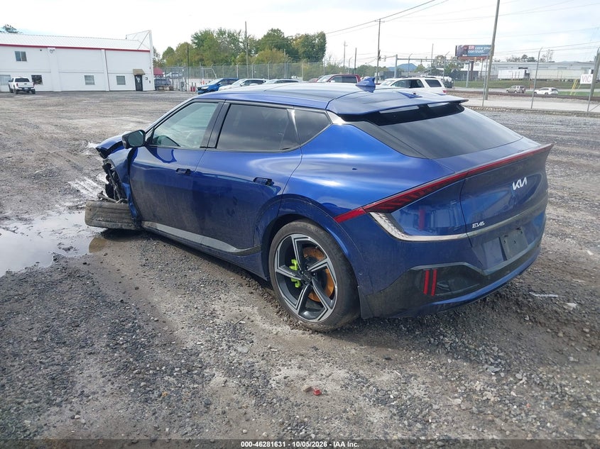 Vin: kndc5dle0p5123761, lot: 46781777, kia ev6 gt 20233