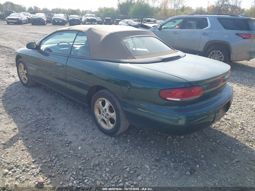 CHRYSLER SEBRING 1998 VIN 3C3EL55H9WT201811