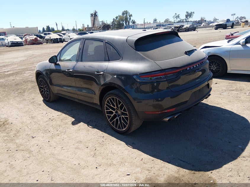 Vin: wp1ab2a53mlb33505, lot: 46781798, porsche macan s 20213
