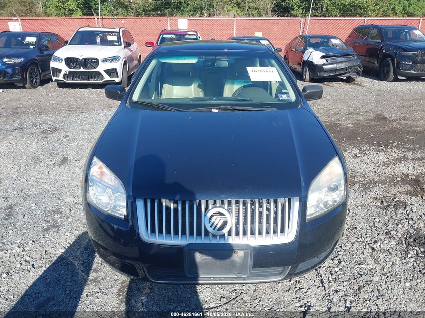 MERCURY MILAN 2008 VIN 3MEHM08Z48R604803