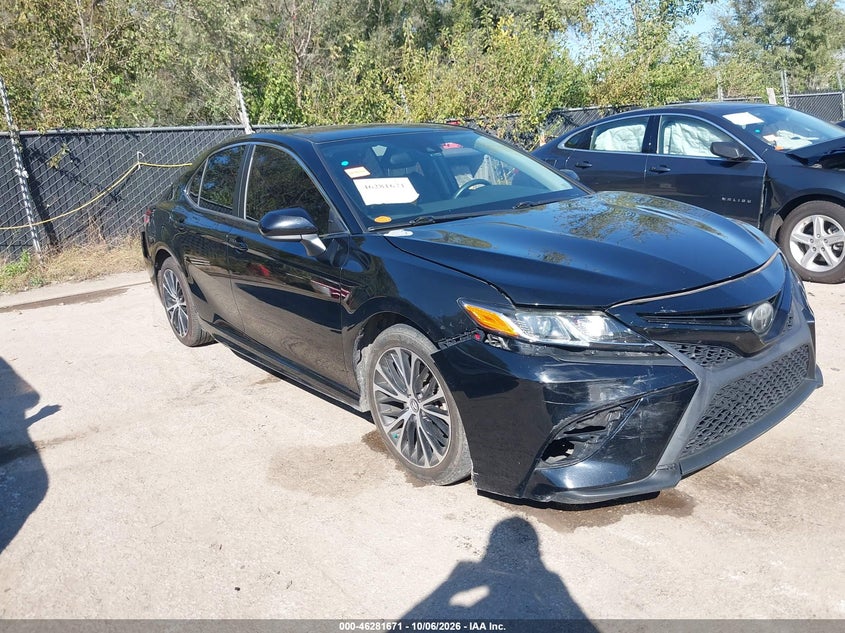 Vin: 4t1b11hk1ku719010, lot: 46781817, toyota camry se 20191