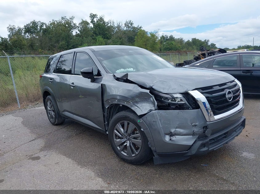 Vin: 5n1dr3aa0sc261268, lot: 46781819, nissan pathfinder s fwd 2025 img_1