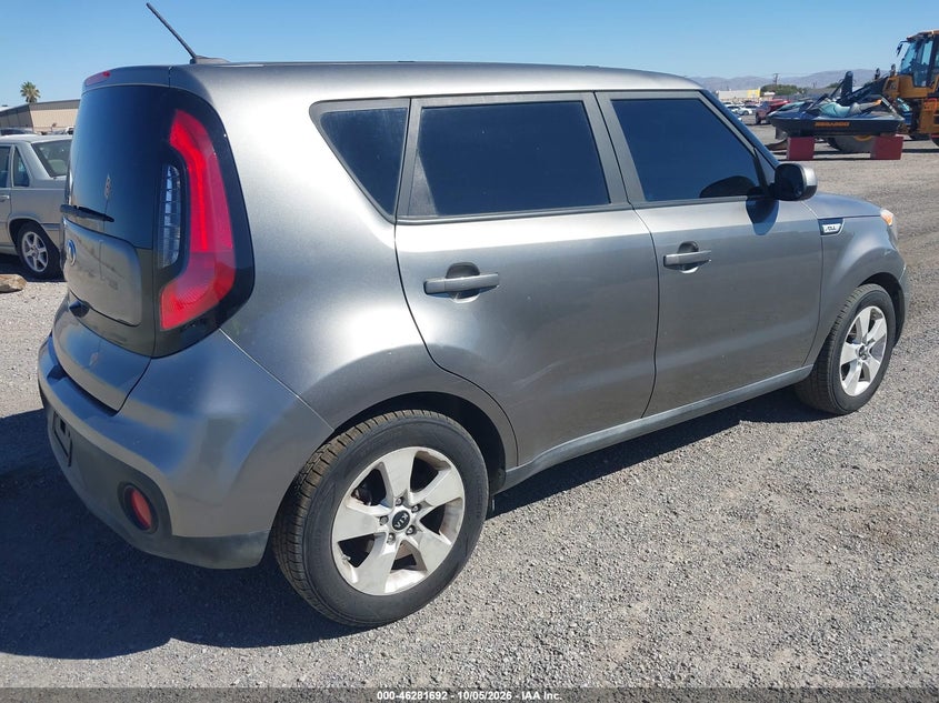Vin: kndjn2a29j7625006, lot: 46781838, kia soul 20184