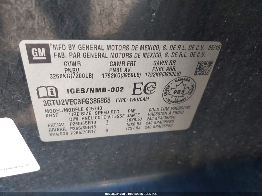 GMC SIERRA 1500 - zdjęcie 9