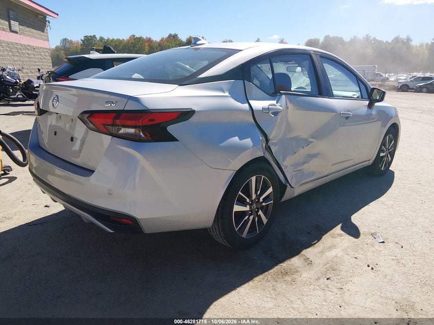 Vin: 3n1cn8ev4ml832907, lot: 46781861, nissan versa sv xtronic cvt 20214