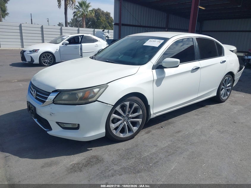 Vin: 1hgcr2f51fa115762, lot: 46781864, honda accord sport 20152