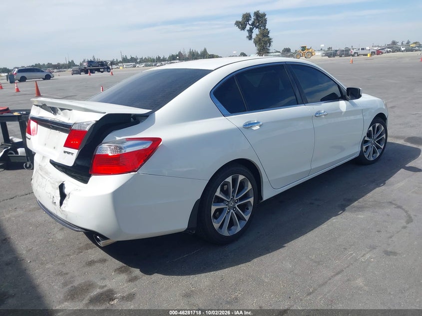 Vin: 1hgcr2f51fa115762, lot: 46781864, honda accord sport 20154