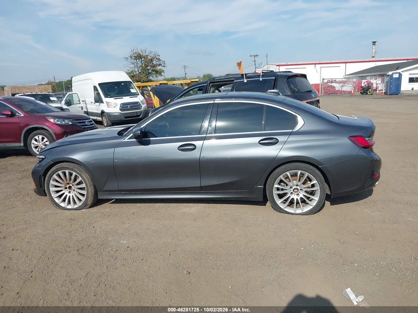 BMW 330I 2022 VIN 3MW5R7J0XN8C59009