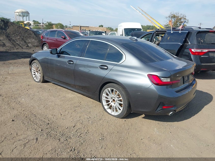 BMW 330I 2022 VIN 3MW5R7J0XN8C59009