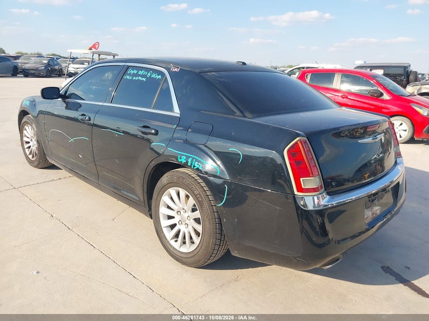 Vin: 2c3ccaag0dh568728, lot: 46781889, chrysler 300 motown 20133