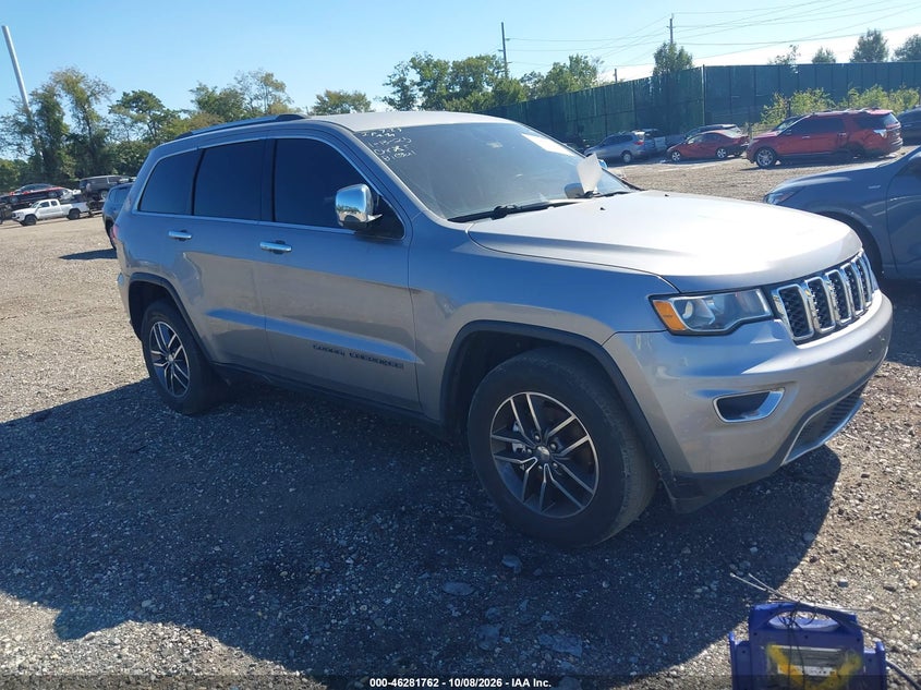 Vin: 1c4rjebg9hc790484, lot: 46781908, jeep grand cherokee limited 4x2 20171