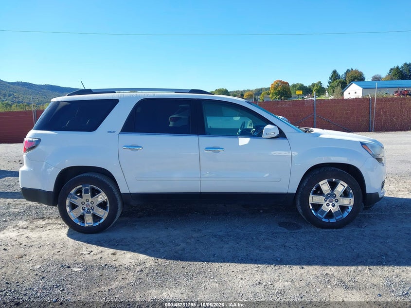 GMC ACADIA LIMITED 2017 VIN 1GKKRSKD6HJ239587