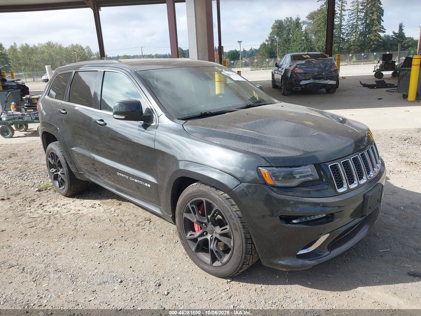 Vin: 1c4rjfdj3ec281839, lot: 46781951, jeep grand cherokee srt 20141