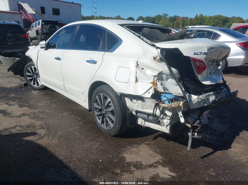 Vin: 1n4al3ap9gc262011, lot: 46781968, nissan altima 2.5 sv 20163
