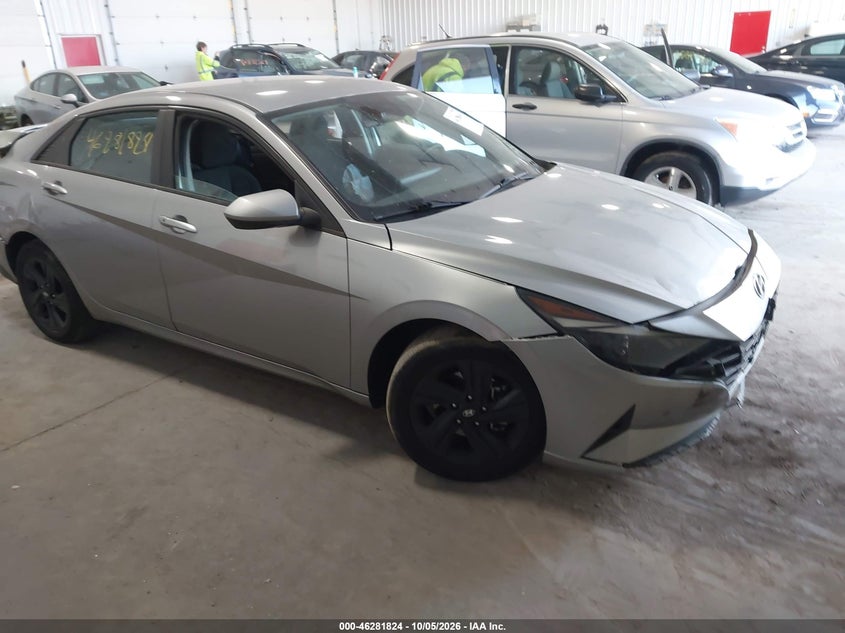 Vin: 5nplm4ag6nh078748, lot: 46781970, hyundai elantra sel 20221