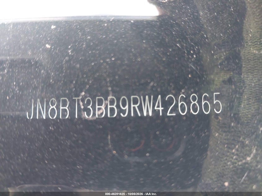 NISSAN ROGUE 2024 VIN JN8BT3BB9RW426865