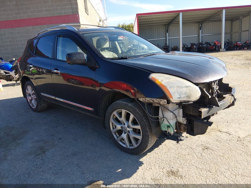 Vin: jn8as5mv1cw376231, lot: 46781979, nissan rogue sv w/sl pkg 20121