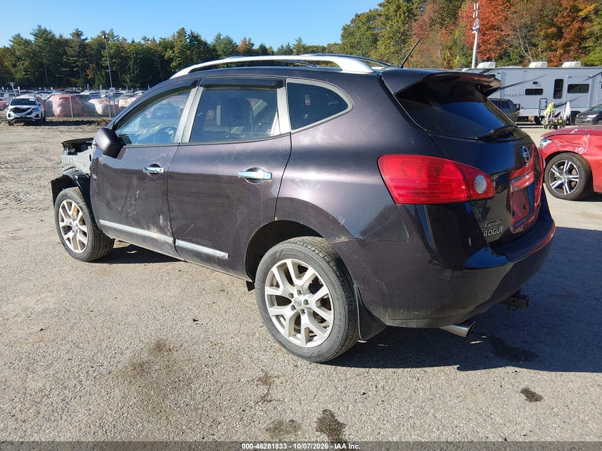 Vin: jn8as5mv1cw376231, lot: 46781979, nissan rogue sv w/sl pkg 20123