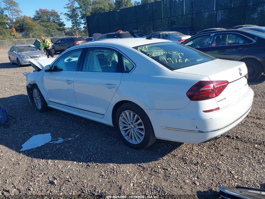 Vin: 1vwbt7a31hc022825, lot: 46782006, volkswagen passat 1.8t se 20173