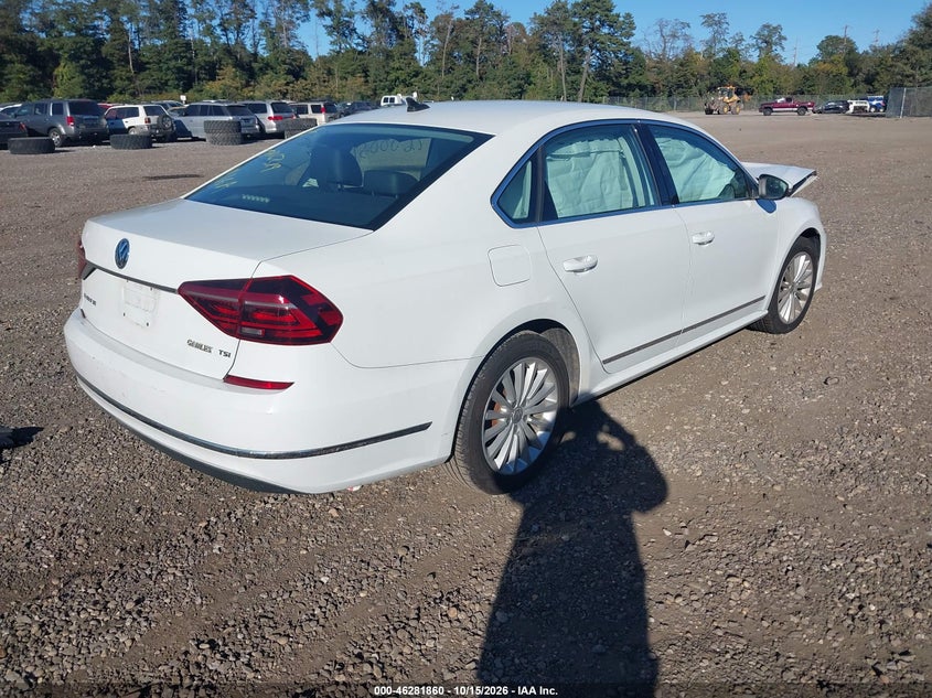Vin: 1vwbt7a31hc022825, lot: 46782006, volkswagen passat 1.8t se 20174