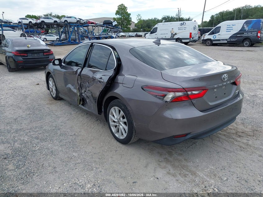 Vin: 4t1c11ak1nu629911, lot: 46782008, toyota camry le 20223