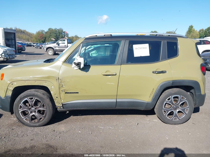 JEEP RENEGADE 2015 VIN ZACCJBDT0FPB68590