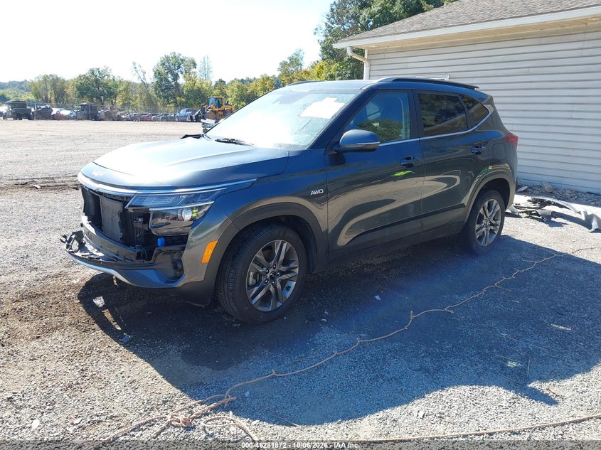 Vin: kndeucaa6p7397931, lot: 46782017, kia seltos s 20232