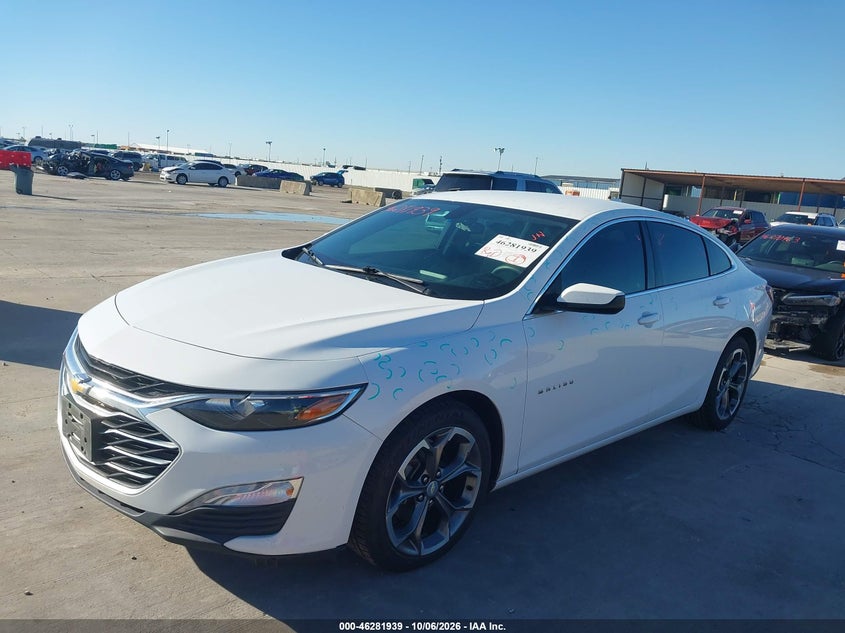 2020 Chevrolet Malibu Fwd Lt, Град, IAAI, VIN 1G1ZD5ST1LF123090 — фото 2