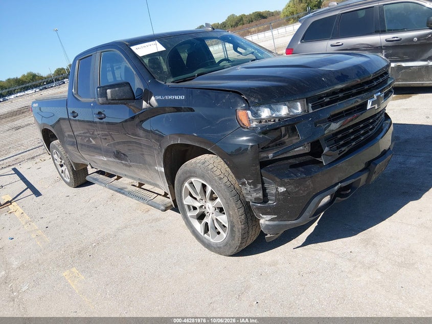 Vin: 1gcryeed6lz141454, lot: 46782122, chevrolet silverado 1500 4wd  standard bed rst 20201