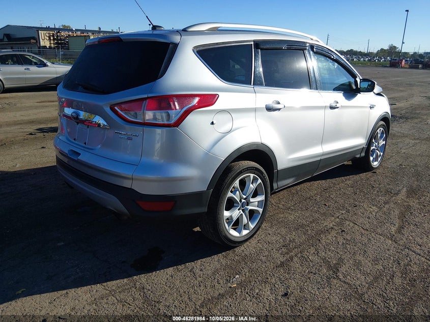 Vin: 1fmcu9j93gub68605, lot: 46782130, ford escape titanium 20164
