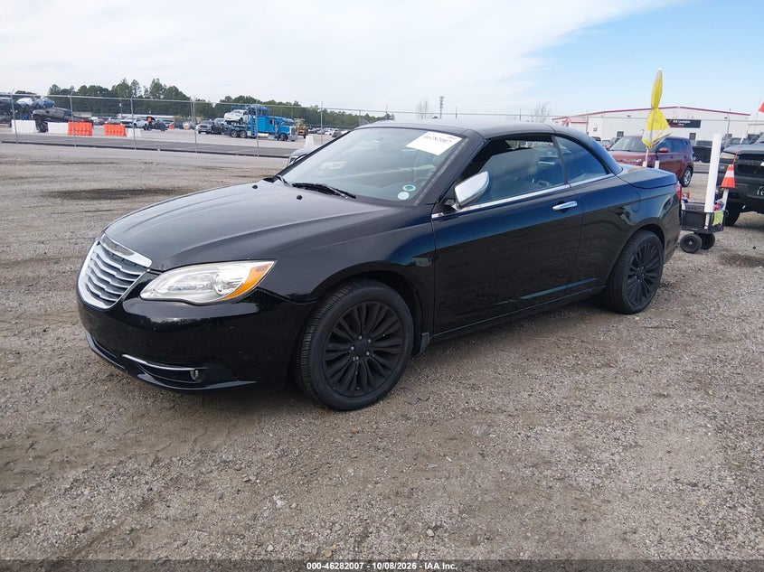 Vin: 1c3bc7eg8bn599805, lot: 46782153, chrysler 200 limited 20112