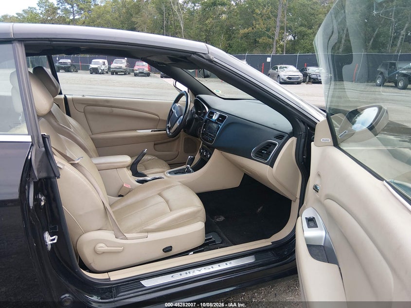 CHRYSLER 200 2011 VIN 1C3BC7EG8BN599805