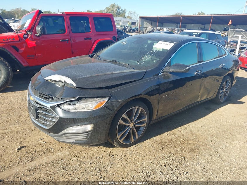 Vin: 1g1ze5sx4mf018786, lot: 46782170, chevrolet malibu fwd premier 20212
