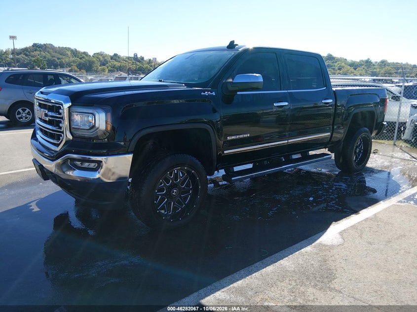 Vin: 3gtu2nec7jg570165, lot: 46782213, gmc sierra 1500 slt 20182