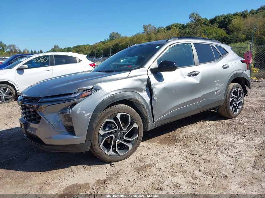 Vin: kl77ljep9sc151550, lot: 46782228, chevrolet trax fwd 2rs 20252