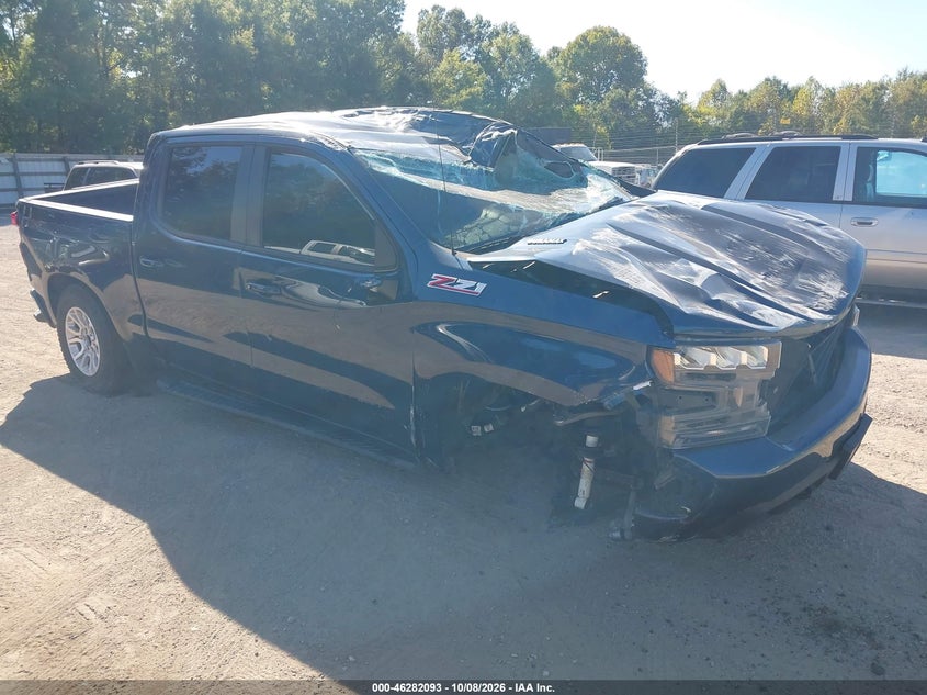 Vin: 3gcuyeet0lg366583, lot: 46782239, chevrolet silverado 1500 4wd  short bed rst 20201