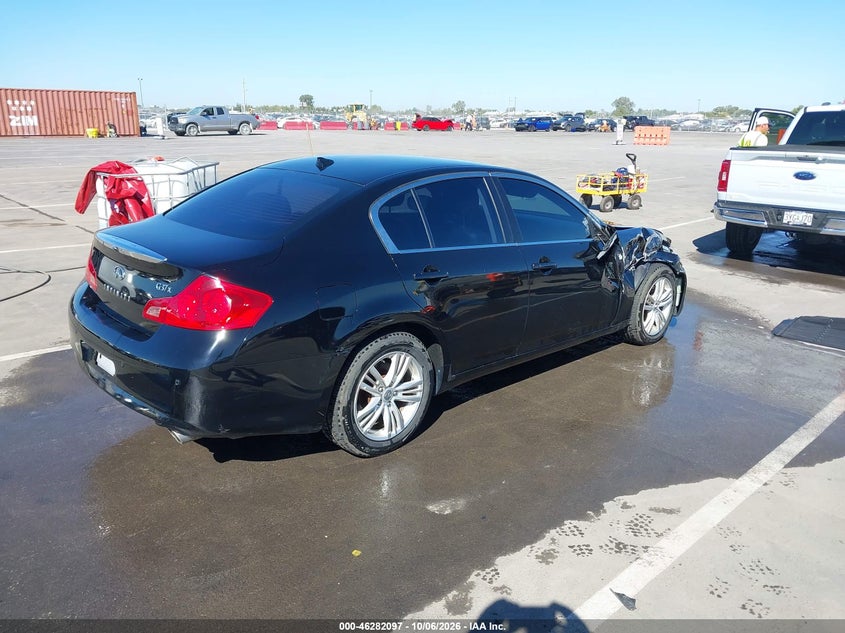 Vin: jn1cv6ar5cm974264, lot: 46782243, infiniti g37x 20124