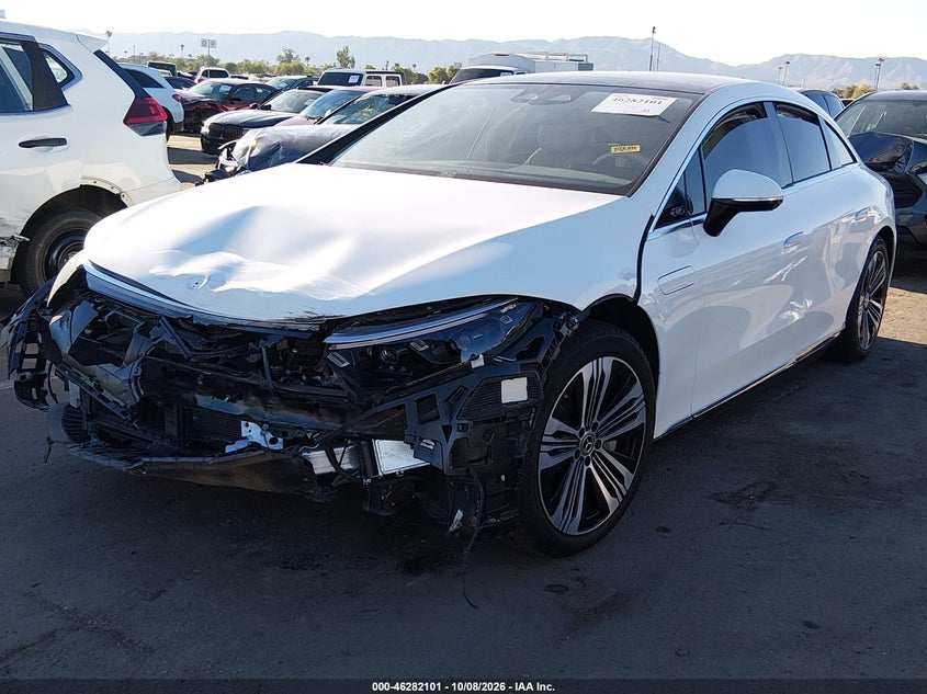 Vin: w1kcg2db4pa024943, lot: 46782247, mercedes-benz eqs 450+ 20232