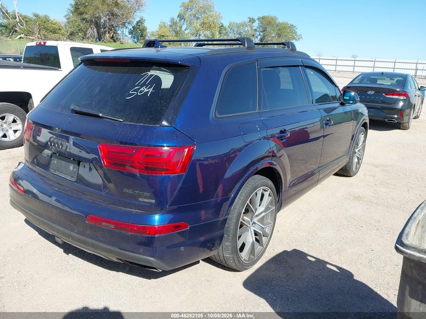 Vin: wa1vaaf7xkd033378, lot: 46782251, audi q7 55 premium 20194