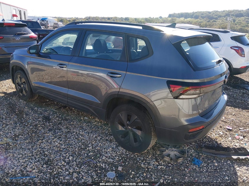 Vin: 3vv5c7b28sm007526, lot: 46782276, volkswagen taos 1.5t s 20253