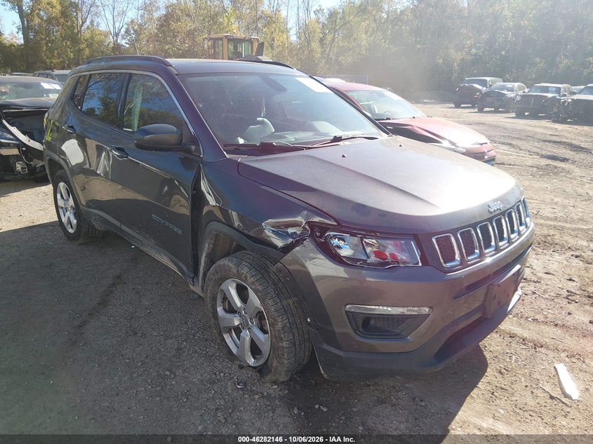 Vin: 3c4njdbb0jt135430, lot: 46782292, jeep compass latitude 4x4 20181