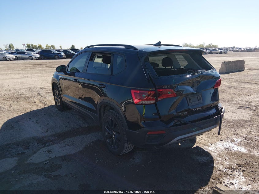 Vin: 3vvcx7b25nm007970, lot: 46782303, volkswagen taos 1.5t s 20223